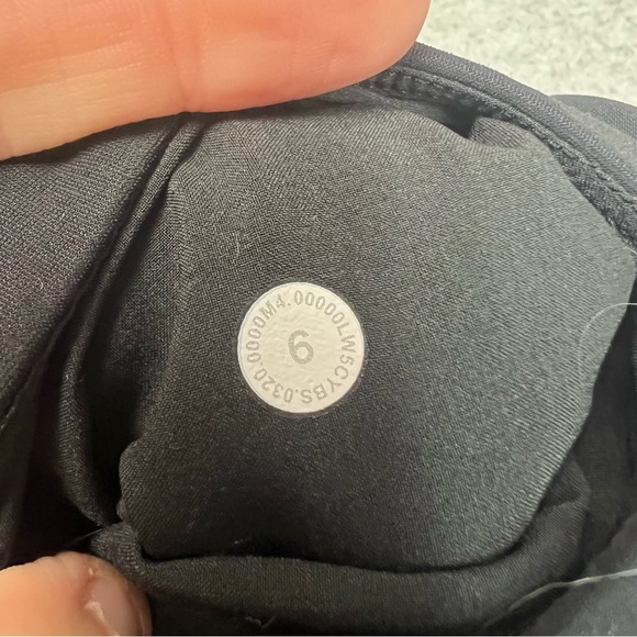 LULULEMON Pants Womens 6 Black Here to There High Rise Active Casual 7/8 - Picture 8 of 10